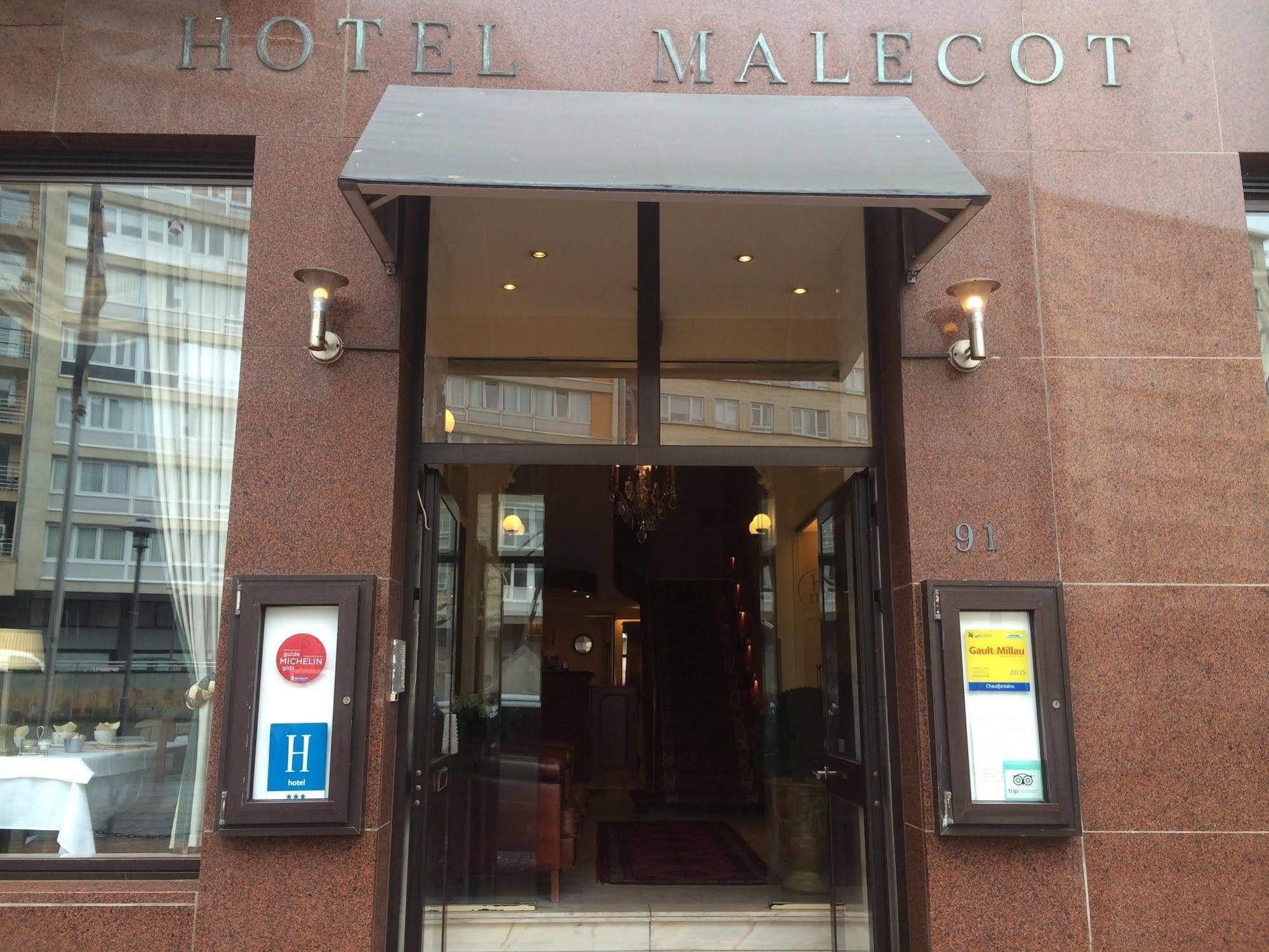 Malecot Hotel By F-Hotels Бланкенберге Екстериор снимка